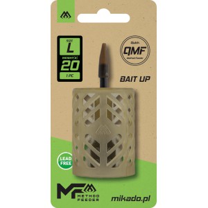KOSZYCZEK MIKADO BAIT UP FEEDER - Q.M.F. rozm. L - 20g