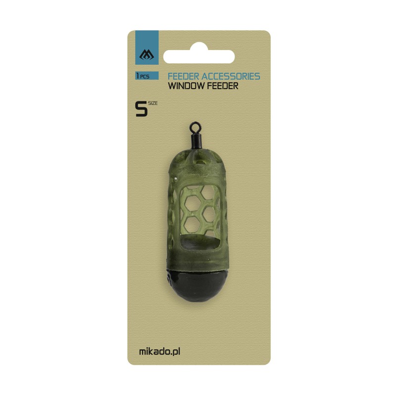 KOSZYCZEK ZANĘTOWY MIKADO WINDOW FEEDER - rozm. S - 20G