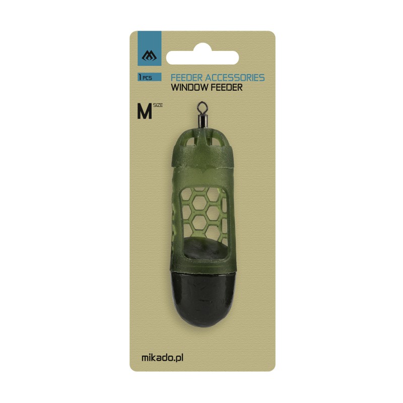 KOSZYCZEK ZANĘTOWY MIKADO WINDOW FEEDER - rozm. M - 60G
