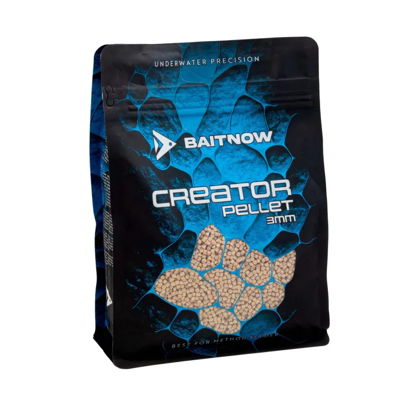 PELLET METHOD FEEDER BAITNOW CREATOR 3MM 800g
