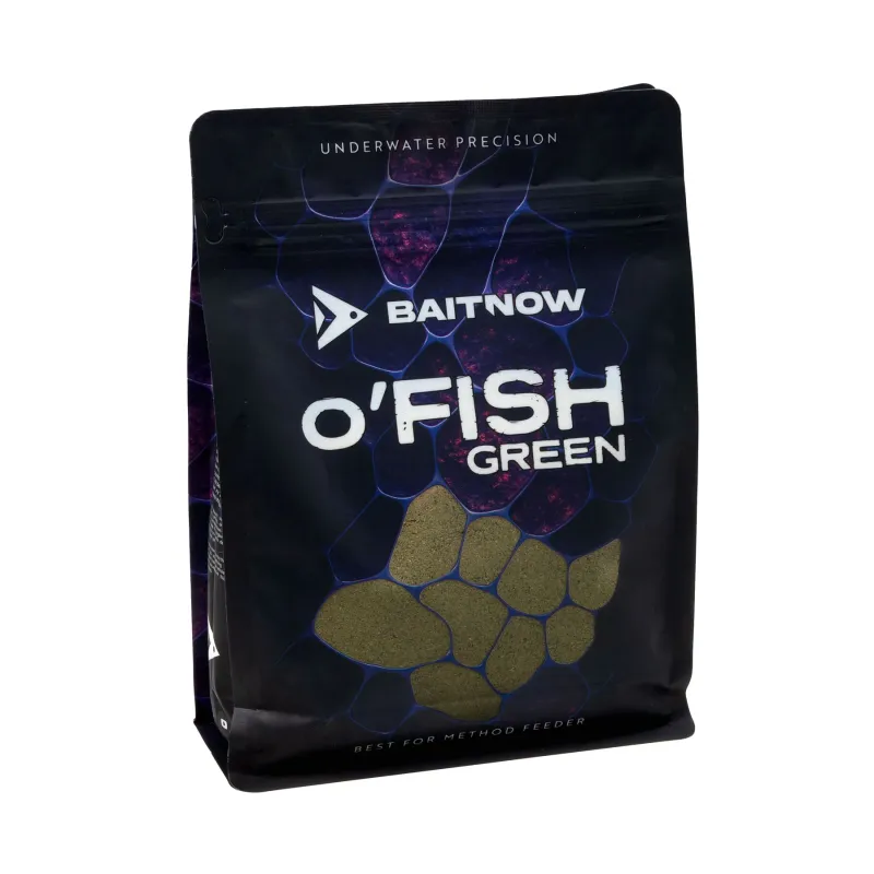 ZANĘTA METHOD FEEDER BAITNOW O\'FISH GREEN 800g