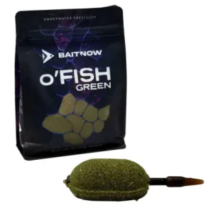 ZANĘTA METHOD FEEDER BAITNOW O\'FISH GREEN 800g