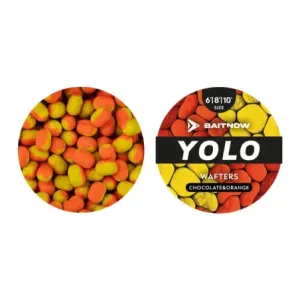 WAFTERS METHOD FEEDER BAITNOW YOLO ORANGE&YELLOW CHOCOLATE-ORANGE ROZ.6/8/10 24g