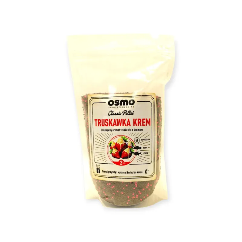 Osmo Classic Pellet - Truskawka/Krem 0.8kg