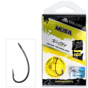 HACZYK MIKADO TERRITORY - MUSA nr 6 - POKRYTY TEFLONEM - 10szt.
