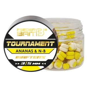 Tournament wafters 3&5 mm - Ananas & N-B - Feeder Bait