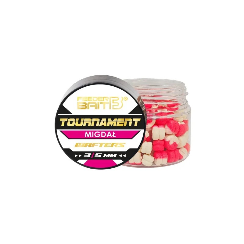 Tournament wafters 3&5 mm - Migdał - Feeder Bait