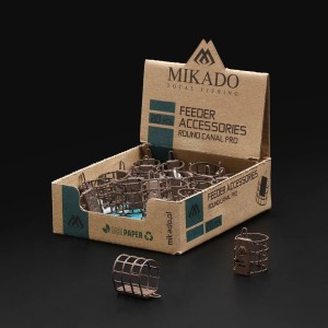 KOSZYCZEK ZANĘTOWY MIKADO OKRĄGŁY CANAL PRO - 20g (20x20mm)
