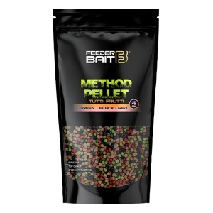 Micro Pellet 4mm Tutti Frutti -Green & Black & Red- Feeder Bait