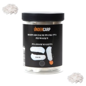 Undercarp Rozpuszczalne Pianki PVA Pływające Słoik 1000ml