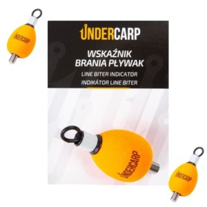 Undercarp Wskaźnik Brania Pływak Line Biter Indicator Pomarańczowy