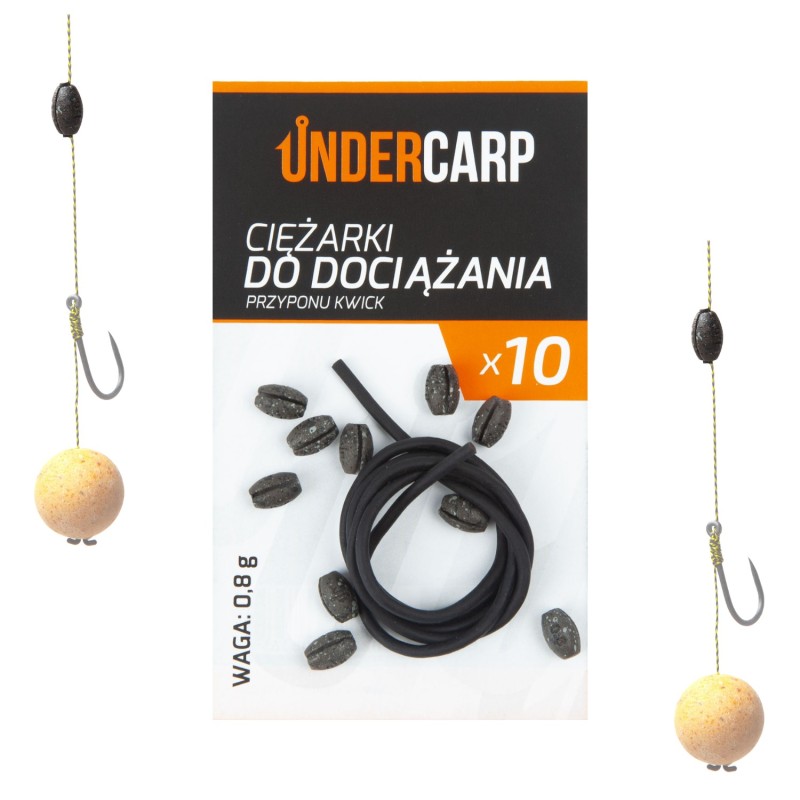 Undercarp Ciężarki do dociążania przyponu Kwick 0,8 g