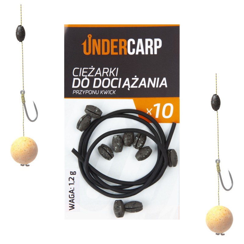 Undercarp Ciężarki do dociążania przyponu Kwick 1,2 g