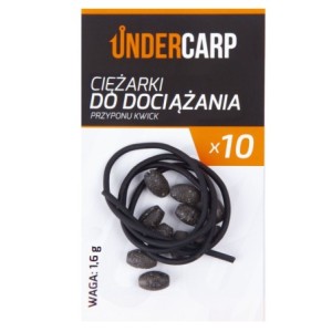 Undercarp Ciężarki do dociążania przyponu Kwick 1,6 g