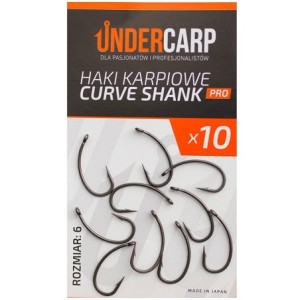 Undercarp Haki Karpiowe Curve Shank 4 PRO