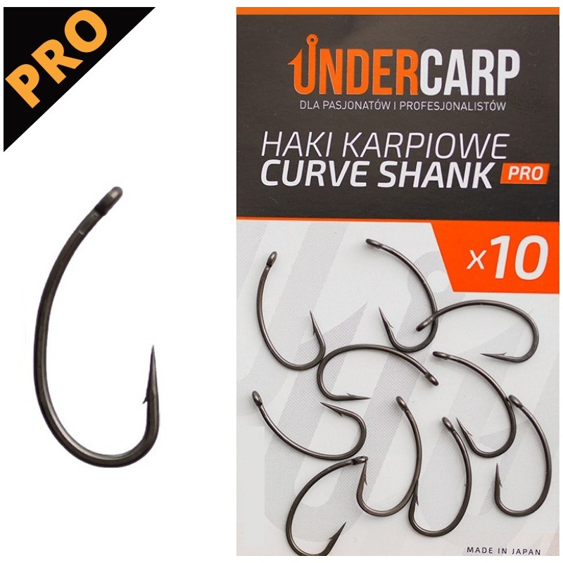 Undercarp Haki Karpiowe Curve Shank 6 PRO
