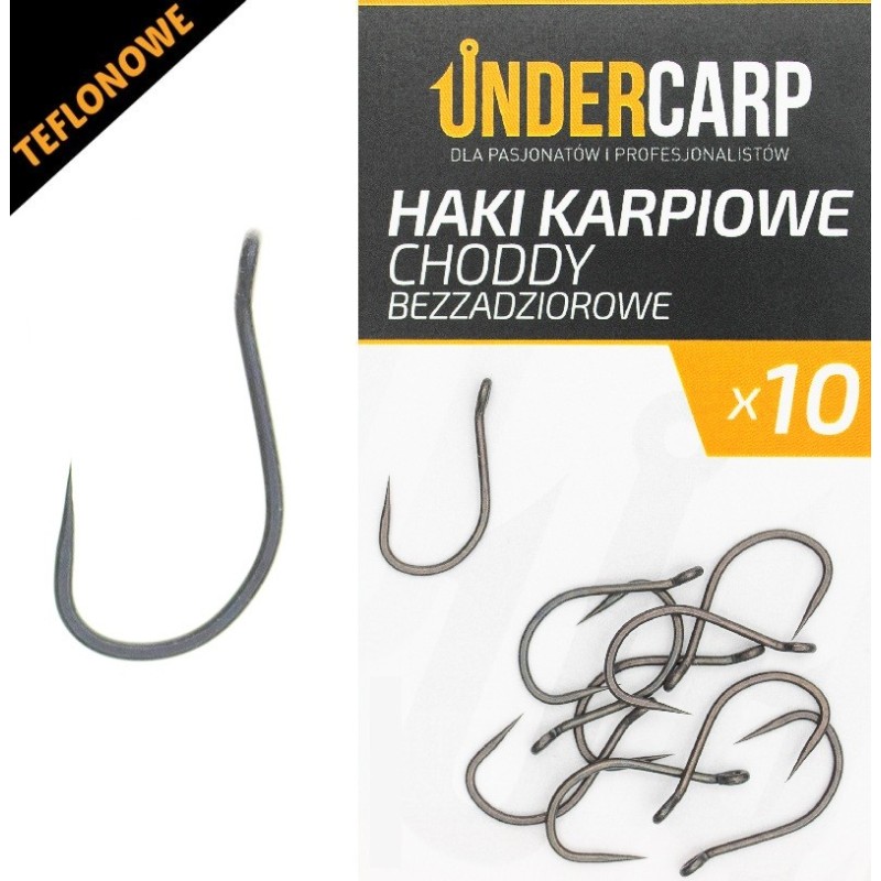 Undercarp Teflonowe haki karpiowe CHODDY 6