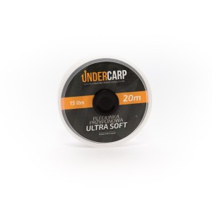Undercarp Plecionka przyponowa 20 m/15 lbs ULTRA SOFT - brązowa