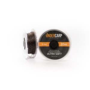 Undercarp Plecionka przyponowa 20 m/15 lbs ULTRA SOFT - brązowa