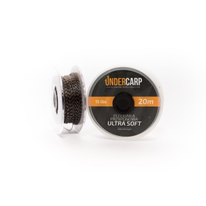 Undercarp Plecionka przyponowa 20 m/15 lbs ULTRA SOFT - brązowa