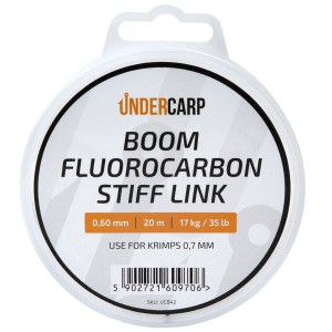 Undercarp Boom Fluorocarbon Stiff Link 0,60mm 20m 17kg/35lb