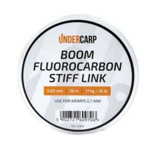 Undercarp Boom Fluorocarbon Stiff Link 0,60mm 20m 17kg/35lb