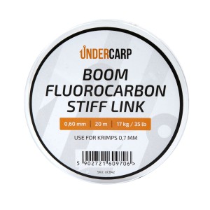 Undercarp Boom Fluorocarbon Stiff Link 0,60mm 20m 17kg/35lb