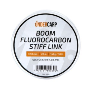 Undercarp Boom Fluorocarbon Stiff Link 0,50mm 20m 14kg/30lb