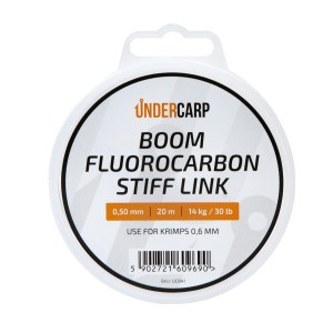 Undercarp Boom Fluorocarbon Stiff Link 0,50mm 20m 14kg/30lb