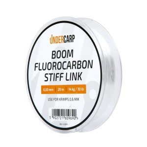 Undercarp Boom Fluorocarbon Stiff Link 0,50mm 20m 14kg/30lb