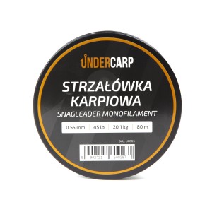 Undercarp Strzałówka Karpiowa Snagleader Monofilament 0,55mm/80m 45lb 20,1kg