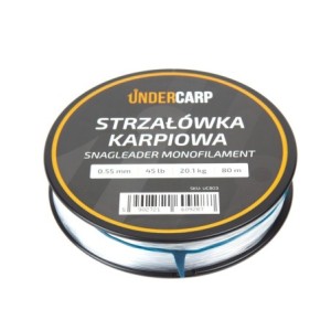 Undercarp Strzałówka Karpiowa Snagleader Monofilament 0,55mm/80m 45lb 20,1kg