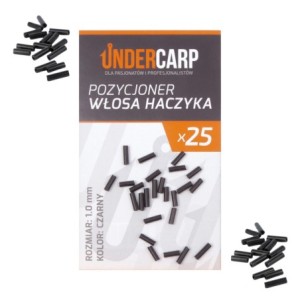 Undercarp Pozycjoner Włosa Haczyka Czarny 1.0 mm