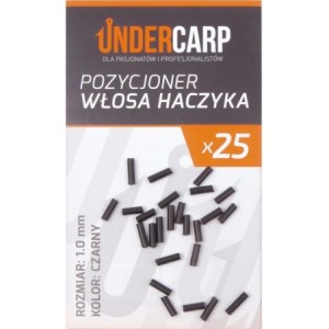 Undercarp Pozycjoner Włosa Haczyka Czarny 1.0 mm