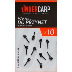 Undercarp Wkręt do przynęt z pierścieniem 8 mm