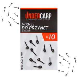 Undercarp Wkręt do przynęt z kółkiem 8 mm