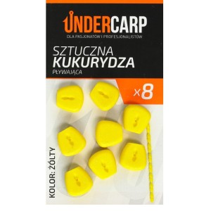 Undercarp Sztuczna kukurydza pływająca - żółta