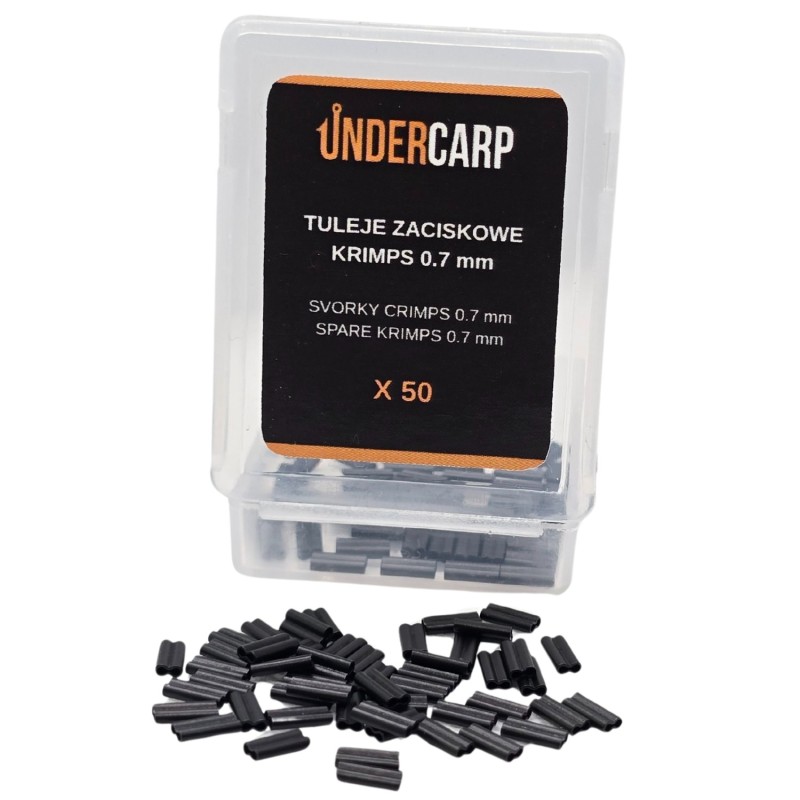 Undercarp Tuleje zaciskowe Krimps 0.7 mm