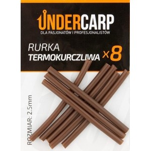 Undercarp Rurka termokurczliwa brązowa 2,5 mm