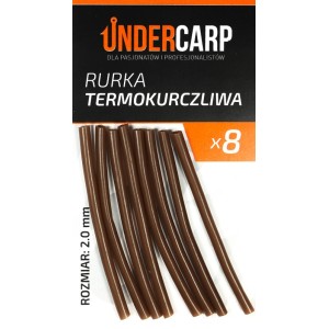 Undercarp Rurka termokurczliwa brązowa 2,0 mm