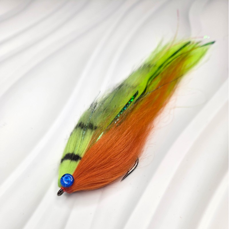 Mucha szczupakowa Gajda Lures STREAMER 18CM BLUE FIRETIGER- 1szt.