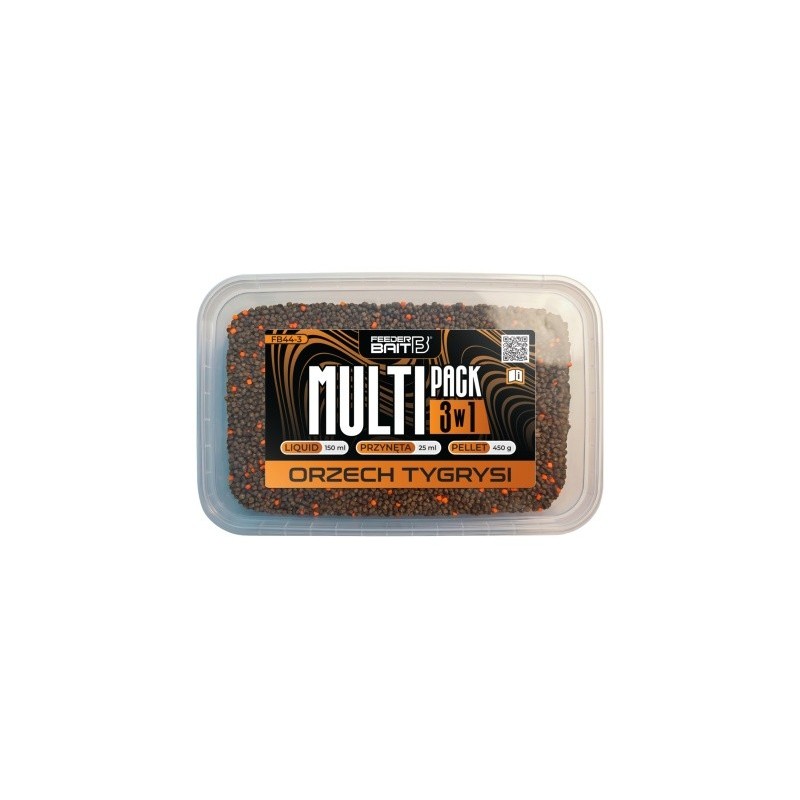 Multipack 3w1 - Orzech Tygrysi - Feeder Bait
