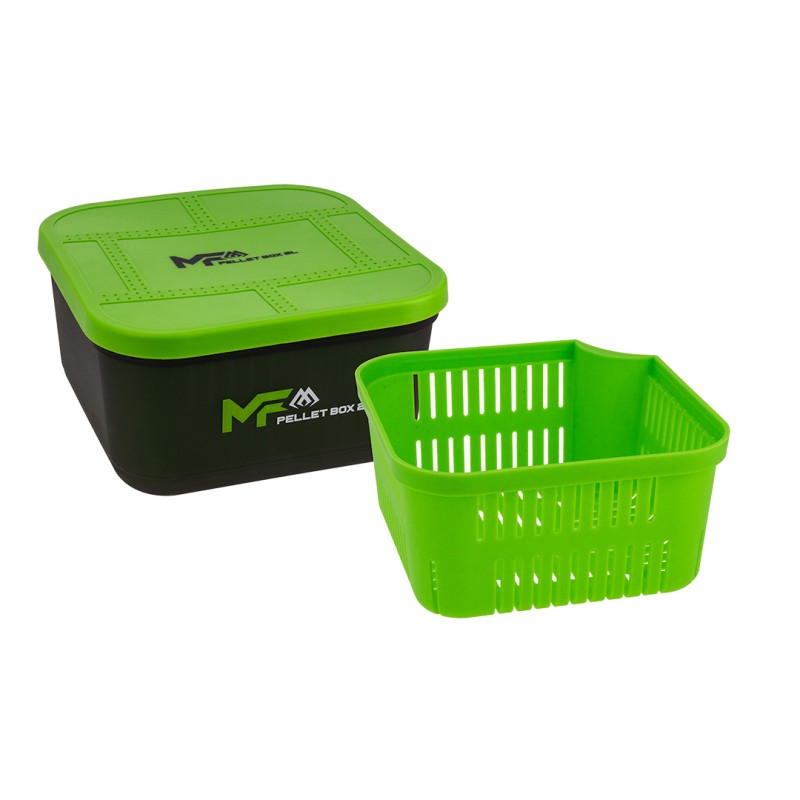 PUDEŁKO MIKADO PELLET BOX - DO PELLETU - Z SITKIEM - 2L