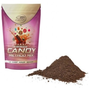 ZEN PRO FISHING Zestaw CANDY Method Feeder Pellet Method Mix Wafters Zalewa