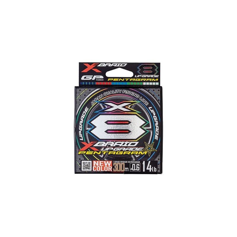 PLECIONKA YGK X-Braid Upgrade X8 Pentagram 300m 3.0 50lb/22