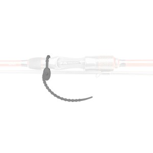 OPASKA ZACISKOWA SILIKONOWA MIKADO 21.5cm/SZARA