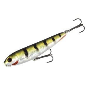 WOBLER MIKADO MFT DOG - 75mm/8g/GREEN PERCH - PŁYWAJĄCY